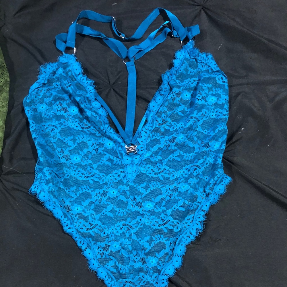 Victoria’s Secret Lace & Mesh Bodysuit